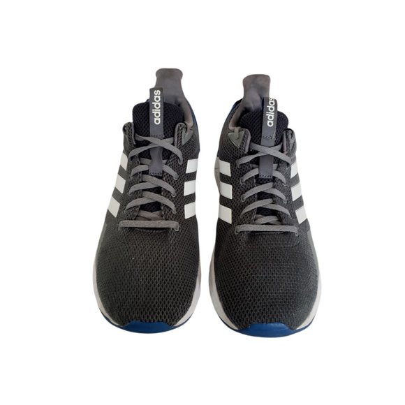 Adidas Questar Ride Cloadfoam DB1344 Gray w/White Stripes Size 13 main image 7
